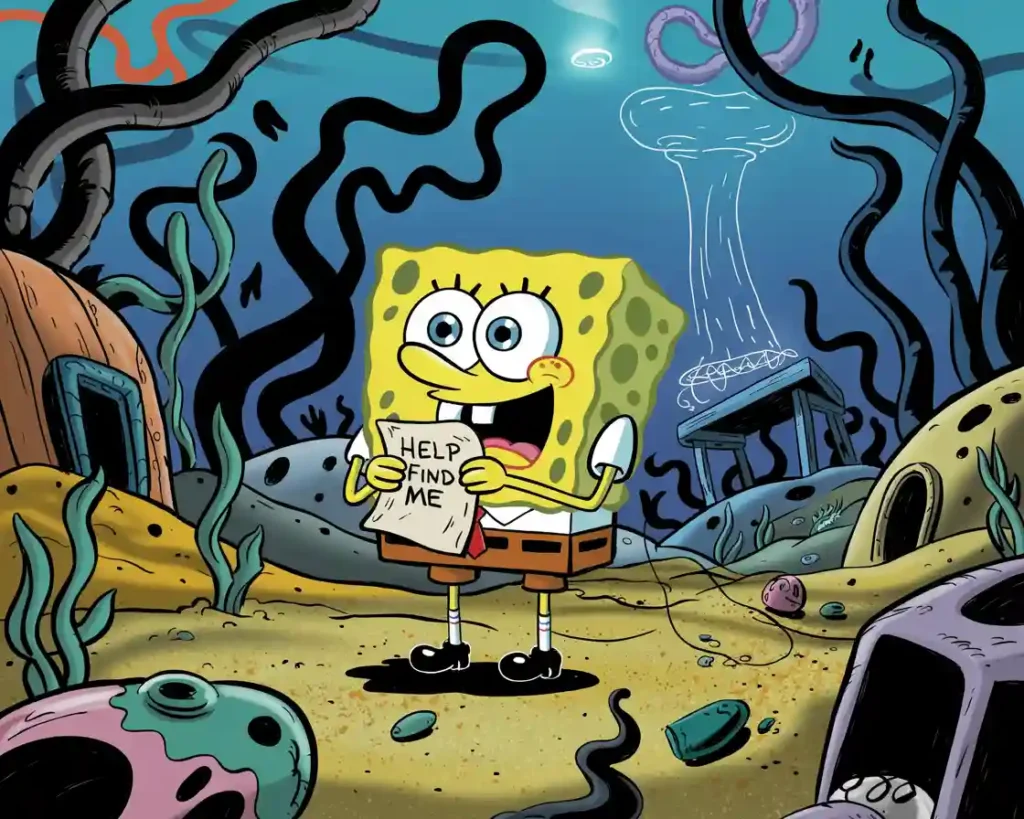 Spongebob Gone Missing